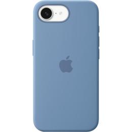 Чохол Silicone Case with MagSafe для Apple iPhone 16e Winter Blue AAA