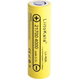 Аккумулятор LiitoKala 21700 4000mAh Li-ion 1шт (Lii-40A)