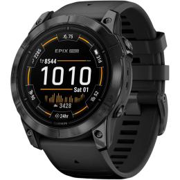 Смарт-годинник Garmin Epix Pro (Gen 2) Standard Edition 51mm Slate Grey with Black Band (010-02804-20)