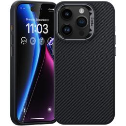 Чохол Benks MagClap ArmorPro Kevlar Case 600D MagSafe для Apple iPhone 15 Pro Black