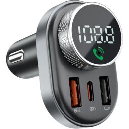 FM-трансмітер Proove FM Launcher Sound Link 30W Type-C+USB Black (FMSL30110001)