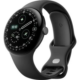Смарт-часы Google Pixel Watch 4 45mm Wi-Fi Matte Black Aluminum case/Obsidian Active Band