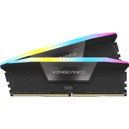 Модуль памяти DDR5 Corsair Vengeance RGB 2x16GB 6000MHz Black (CMH32GX5M2E6000C36)