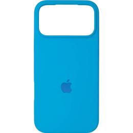 Чехол Silicone Case для Apple iPhone 17 Pro Light Blue AA
