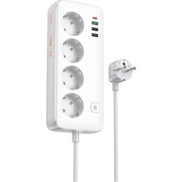 Сетевой фильтр Hoco AC22 Sunlight White