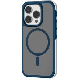 Чохол WiWU Air Shield with MagSafe для Apple iPhone 15 Pro Max Dark Blue (ZKK-012-I15PMBL)