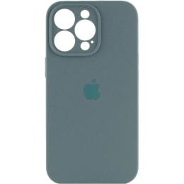 Чохол Silicone Case Camera Protect для Apple iPhone 16 Pro Max Pine Green AA