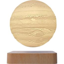 Ночной светильник HCNT Levitating Lamp Jupiter Light Wood Grain (SIM10-GW5-J)