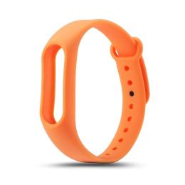 Силіконовий ремінець для Xiaomi Mi Band 3/4 (Orange)