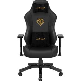 Геймерське крісло Anda Seat Phantom 3 L Black & Gold (AD18Y-06-B-PVC)