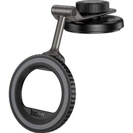 Автодержатель Hoco H77 Black Metal Gray