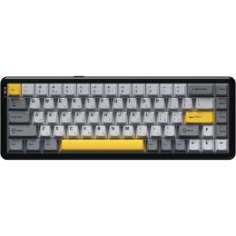 Клавіатура Ajazz AK680 MAX Magnetic Switch Black/Gray/Yellow (AK680-M-BGY-A)
