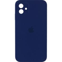 Чохол Silicone Case Camera Protect для Apple iPhone 16 Navy Blue AA