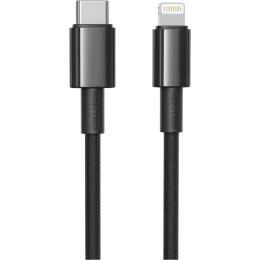 Кабель Senteo SM-08 Infinity Series USB-C to Lightning 30W 1.2m Black