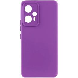 Чохол Epic Lakshmi Full Camera Silicone Cover для Poco F5 / Redmi Note 12 Turbo Purple