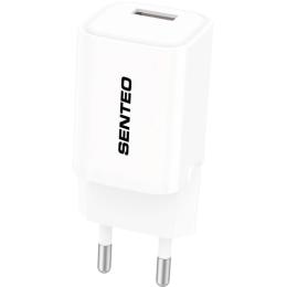 Сетевое зарядное устройство Senteo S-01 PD3.0+QC3.0 18W White