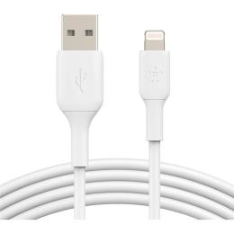 Кабель Belkin Boost Up Charge USB-A to Lightning 2m White (CAA001BT2MWH)