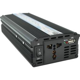 Автомобильний инвертор UKC YT-2000W-CI12V 2000VA 1200W 12/220V