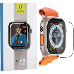 Защитное стекло Blueo Corning Gorilla Glass для Apple Watch Ultra 1/2/3 49mm Black