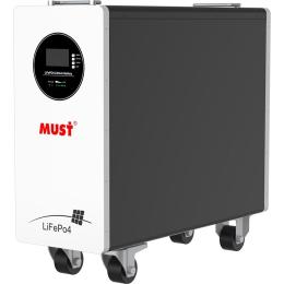 Акумулятор Must LiFePO4 48V (51.2V/300Ah/15360Wh) (LP21-48300)