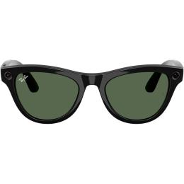 Смарт-окуляри Ray-Ban Meta Skyler Shiny Black/G-15 Green (RW4010 601/71 52-20)