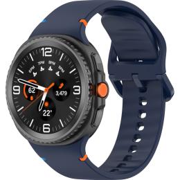 Ремінець ArmorStandart для Samsung Galaxy Watch8/8 Classic (20x113mm) Dark Blue (ARM86862)