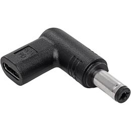 Перехідник PRC USB-C to DC Adapter YX-05 PD19 5V 5.5x2.1мм Black