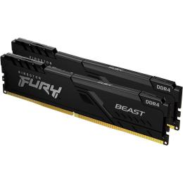 Модуль памяти DDR4 Kingston FURY Beast 2x8GB 3200MHz Black (KF432C16BBK2/16WP)