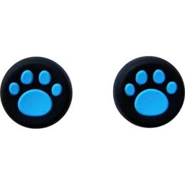 Накладки на стіки Thumb Grips 2-pack для PS4-PS5-Xbox FootPrint Blue
