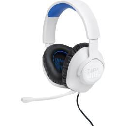 Ігрові навушники JBL Quantum 100P Console White (JBLQ100PWHTBLU)