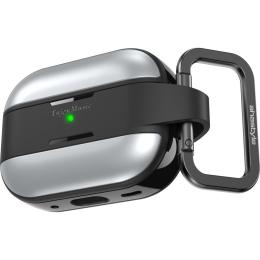 Чохол AhaStyle Rugged Aluminium Case для AirPods Pro 2 Silver