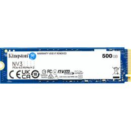 SSD накопичувач Kingston NV3 500GB M.2 2280 PCIe Gen 4.0 x4 (SNV3S/500G)