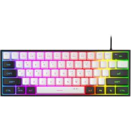 Клавиатура MageGee TS91 Black/White (6971969727502-UA)