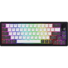 Клавиатура Hator Skyfall 65 PRO Wireless Aurum Vanila Silent Switch Grey-Black (HTK4160UA)
