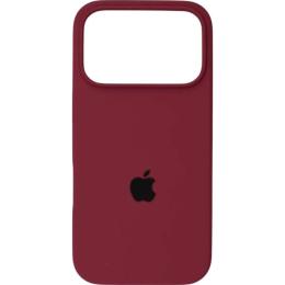 Чехол Silicone Case для Apple iPhone 17 Pro Maroon AA
