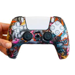 Чохол на геймпад Silicone Case для Sony DualSense Rose Dragon