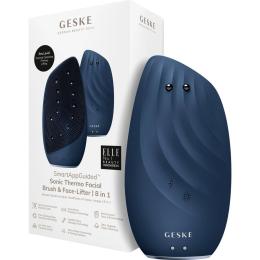 Чистящая щетка для лица GESKE Sonic Thermo Facial Brush&Face-Lifter 8в1 Midnight (HB0089)