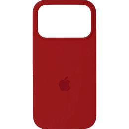 Чехол Silicone Case для Apple iPhone 17 Pro Max Berry Red AA