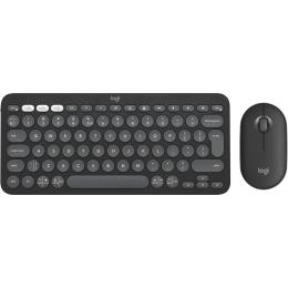 Комплект (клавіатура + миша) Logitech Pebble 2 Combo Graphite (920-012239) UA