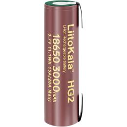 Аккумулятор LiitoKala 18650 3000mAh Li-ion 1шт (Lii-HG2-N)