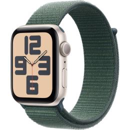 Смарт-годинник Apple Watch SE 2 GPS 40mm Starlight Aluminium Case with Lake Green Sport Loop 2024 (MXEH3)