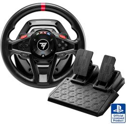 Игровой руль с педалями Thrustmaster PC/PS4/PS5 T128 Wheel with Pedals (4160781)