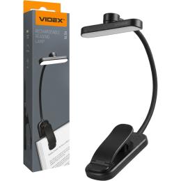 Настольная лампа VIDEX VL-NL134B Black