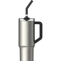 Термокухоль MiJia Straw Cup 1л Steel (MJXGB01RM)