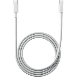 Кабель Xiaomi USB-С to USB-C 3A 1m White (BHR087GL)
