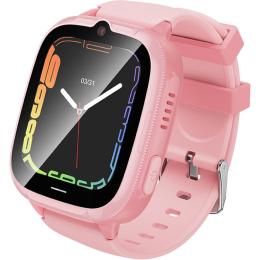 Детские смарт-часы Hoco Y106 4G Pink