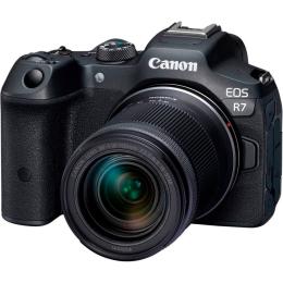 Беззеркальный фотоаппарат Canon EOS R7 Kit RF-S 18-150mm IS STM Black (5137C040)