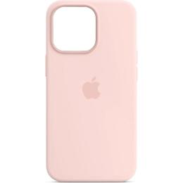 Чохол Silicone Case для Apple iPhone 15 Pro Max Chalk Pink AA