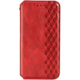 Чохол-книжка GETMAN Cubic Cover Case для Xiaomi Redmi Note 12 Pro 4G/ 11 Pro 4G/ 5G Red