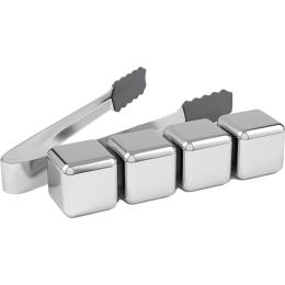 Металеві камені для віскі Circle Joy 4pcs (CJ-BK03)